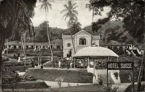 Ak Kandy Sri Lanka Ceylon, Hotel Suisse