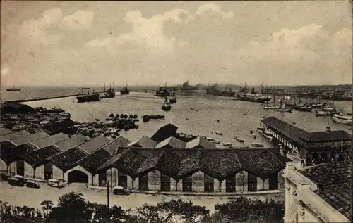 Ak Colombo Ceylon Sri Lanka, Harbour and Jetty
