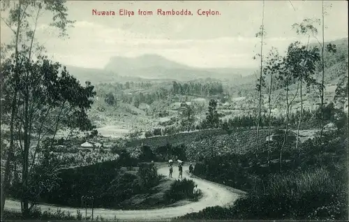 Ak Nuwara Eliya Sri Lanka, View from Rambodda