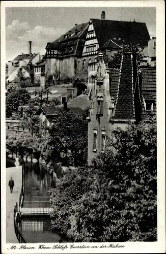 Ak Plauen im Vogtland, Ehem. Schloss  Everstein an der Rähne