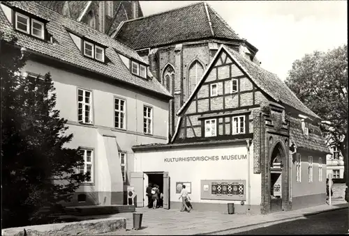 Ak Stralsund in Vorpommern, Kulturhistorisches Museum, Außenansicht