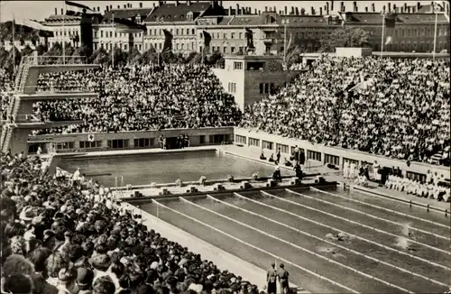 Ak Leipzig in Sachsen, Neues Schwimmstadion