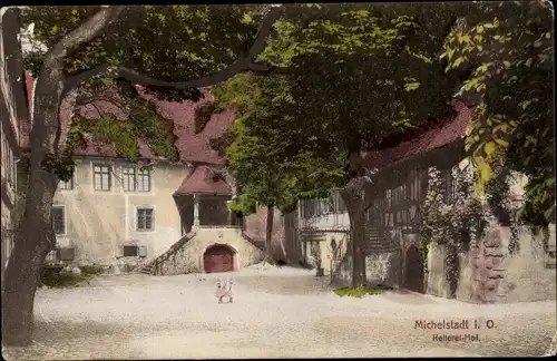 Ak Michelstadt im Odenwald, Kellerei Hof
