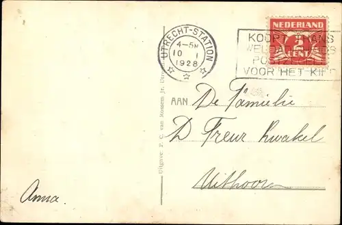 Ak Utrecht Niederlande, Maliebaan