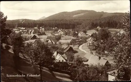 Ak Polesí Rynoltice Finkendorf Region Reichenberg, Gesamtansicht