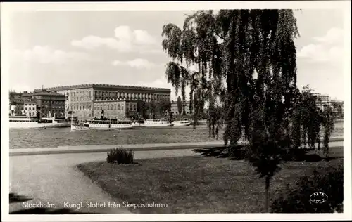 Ak Stockholm Schweden, Kungl. Slottet, Schloss