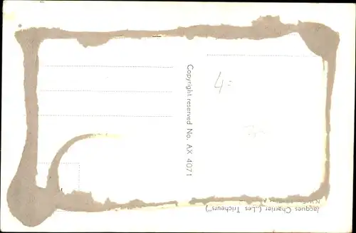 Ak Schauspieler Jacques Charrier, Portrait