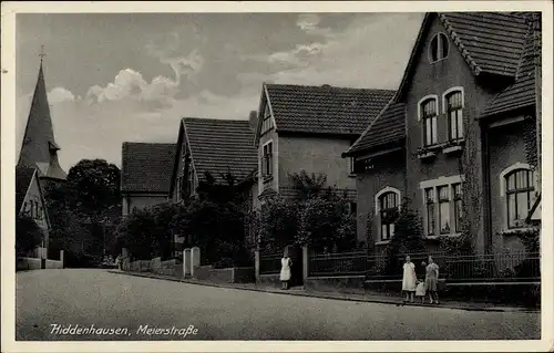 Ak Hiddenhausen in Westfalen, Meierstraße