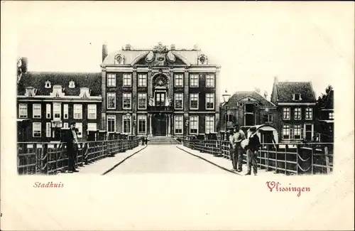 Ak Vlissingen Zeeland Niederlande, Stadhuis