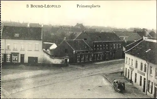 Ak Bourg Leopold Leopoldsburg Flandern Limburg, Prinsenplaets