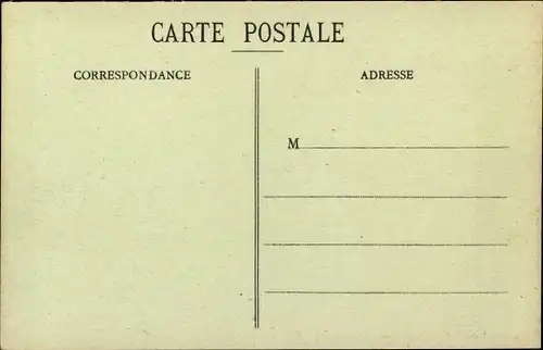 Ak Luneville Meurthe et Moselle, La Ferme de la Rochelle apres le bombardement, Kriegszerstörung