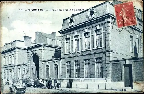 Ak Roubaix Nord, Gendarmerie Nationale