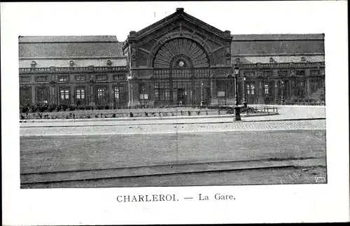 Ak Charleroi Wallonien Hennegau, La Gare