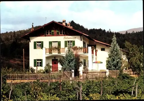 Ak Prissian Tissens Südtirol, Gästehaus Felsenegg, Außenansicht
