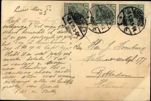 Ak Nordseebad Cuxhaven, Kämmererplatz mit Deichstraße und Kriegerdenkmal