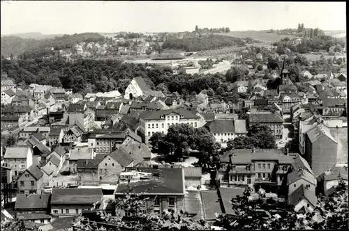 Ak Weida in Thüringen, Ortsansicht