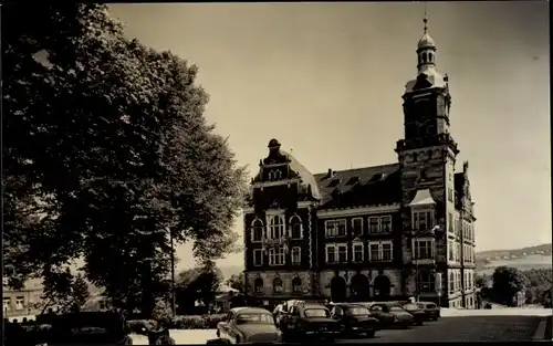 Ak Falkenstein im Vogtland, Rathaus