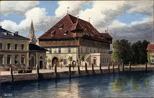 Künstler Ak Konstanz am Bodensee, Conciliumsgebäude, WIRO 2398