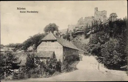 Ak Nörten Hardenberg in Niedersachsen, Ruine Hardenberg