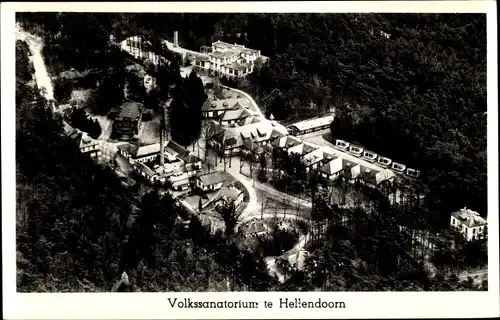 Ak Hellendoorn Overijssel, Volkssanatorium, Vogelvlucht