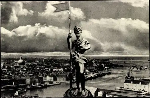 Ak København Kopenhagen Dänemark, Vor Frelsers Kirke