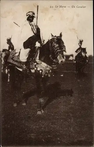 Ak Le Maroc, Un Cavalier