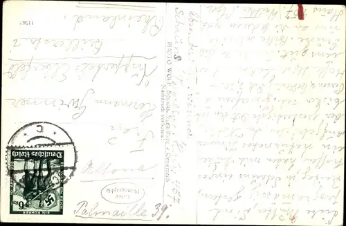 Ak Schruns in Vorarlberg, Gesamtansicht, Golm, Zimba