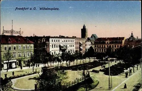 Ak Frankfurt an der Oder, Wilhelmsplatz