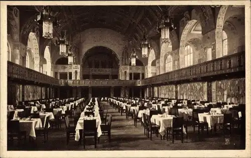 Ak Berlin Tiergarten, Weinhaus Rheingold, Kaiser Saal, Potsdamer Platz, Innenansicht