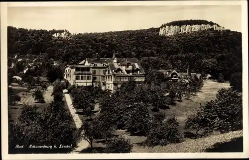 Ak Bad Schauenburg b. Liestal Basel Land, Hotel, Wald