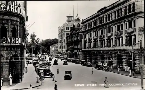 Ak Colombo Sri Lanka Ceylon, Prince Street, Fort