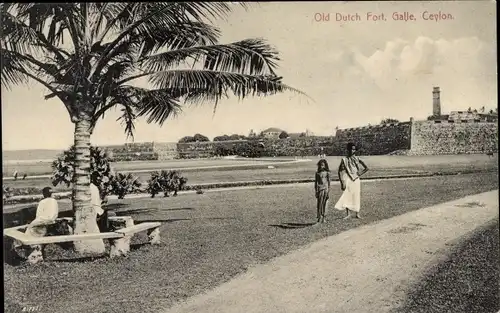 Ak Galle Ceylon Sri Lanka, Old Dutch Fort
