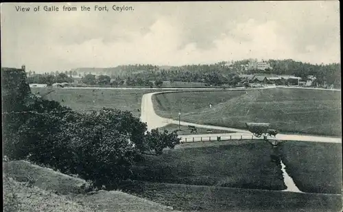 Ak Galle Ceylon Sri Lanka, View from the Fort