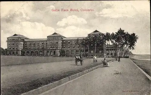 Ak Colombo Ceylon Sri Lanka, Galle Face Hotel