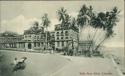 Ak Colombo Ceylon Sri Lanka, Galle Face Hotel