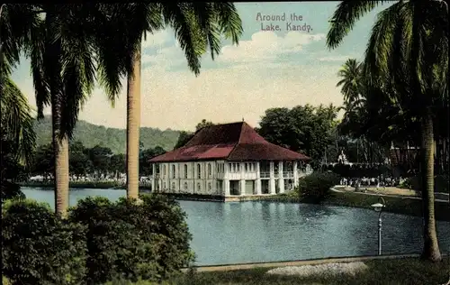 Ak Kandy Sri Lanka Ceylon, Around the Lake