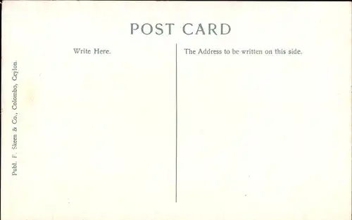 Ak Colombo Ceylon Sri Lanka, Harbour, The landing jetty, Boote