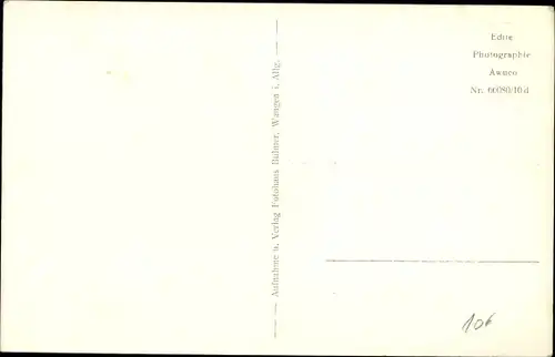 Ak Wangen im Allgäu, Herrenstraße, Geschäfte, Tor