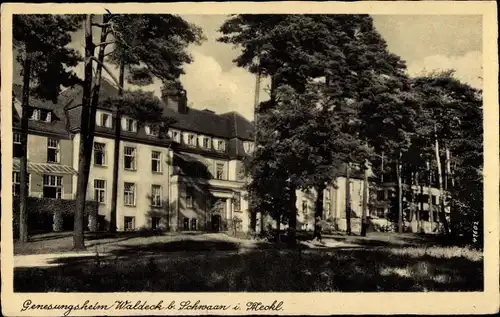 Ak Schwaan in Mecklenburg, Genesungsheim Waldeck