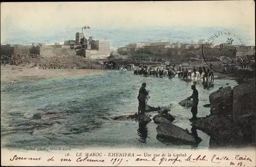 Ak Khénifra Marokko, Une vue de la Casbah