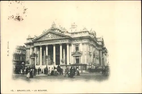 Ak Bruxelles Brüssel, La Bourse