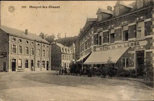 Ak Houyet lez Dinant Wallonien Namur, Hotel de la Lesse