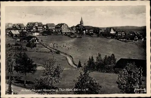 Ak Masserberg in Thüringen, Ortsansicht