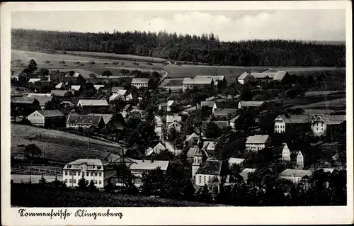 Ak Klingenberg im Erzgebirge Sachsen, Gesamtansicht vom Ort