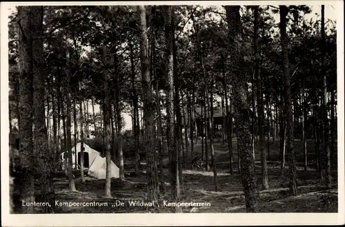 Ak Lunteren Ede Gelderland, Kampeercentrum De Wildwal, Kampeerterrein