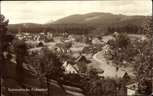 Ak Polesí Rynoltice Finkendorf Region Reichenberg, Gesamtansicht