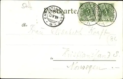 Ak Rhein Dampfschifffahrt, Dampfer Kaiserin Auguste Victoria, Braubach, Marksburg