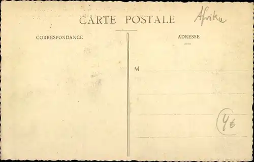 Ak Dahomey Benin, Afrique Occidentale, Village au milieu d'un lac, Strohhütten