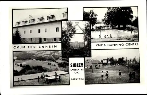 Ak Laussa in Oberösterreich, CVJM Ferienheim, YMCA Camping Centre