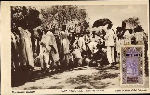 Ak Fada N’Gourma Burkina Faso, Place du Marché